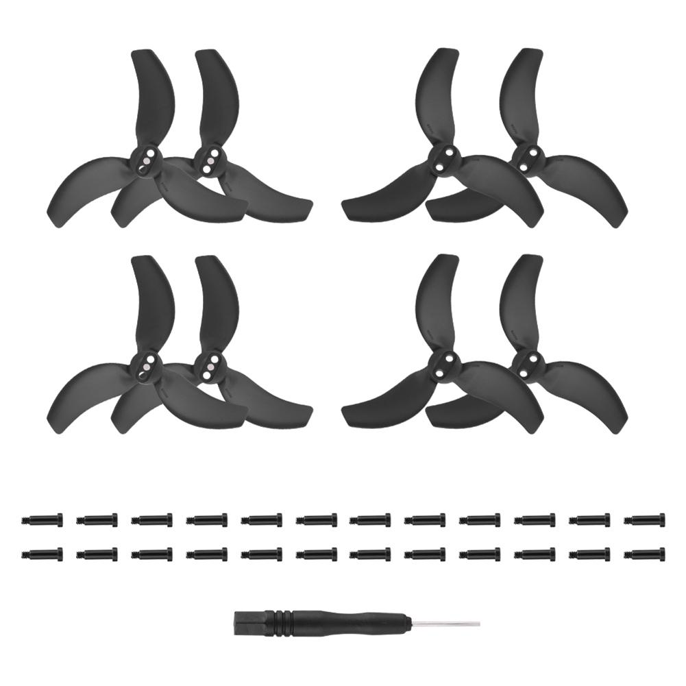 2/4 Pairs Propellers with Screw&Screwdriver Drone Propeller Blade Kit Drone Wing Blade for DJI Avata 2 Drone Accessories