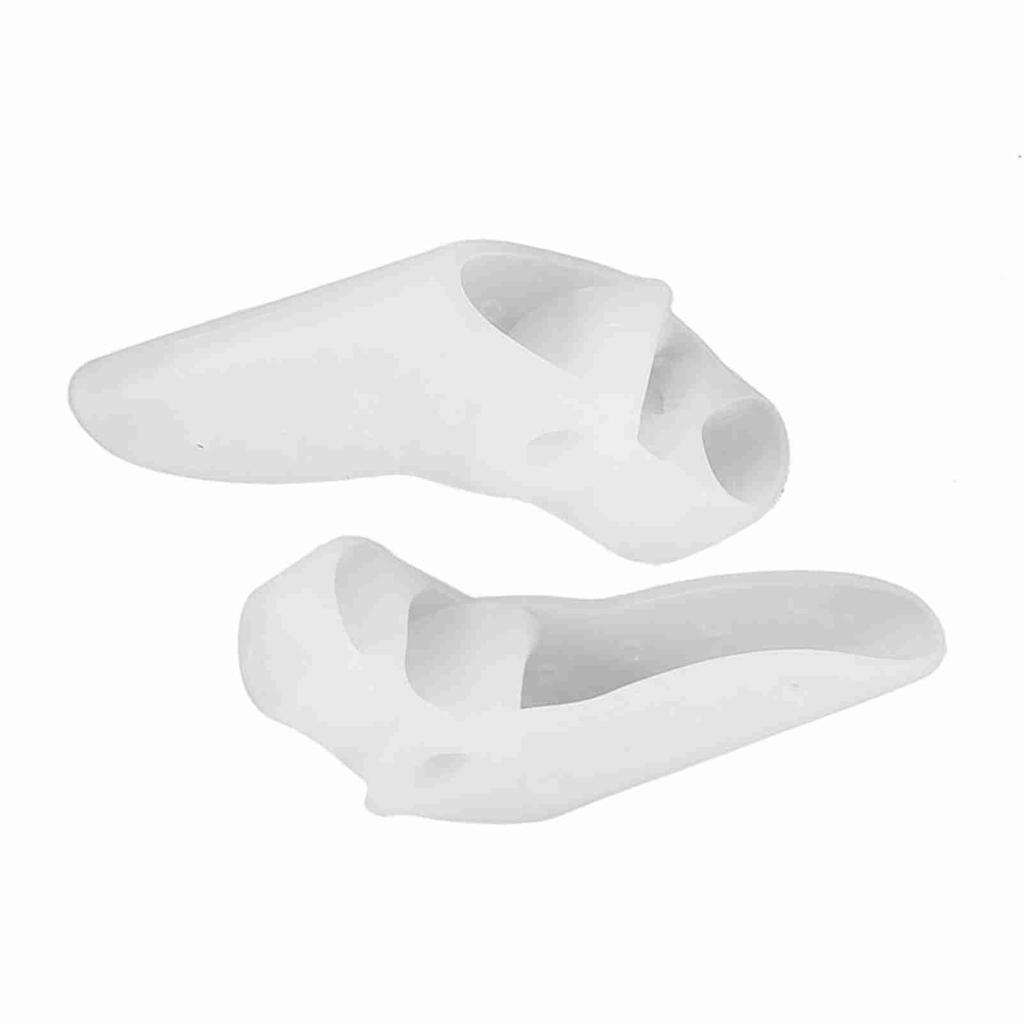 2 пары гелевых разделителей пальцев ног для коррекции вальгусной деформации молоткообразных пальцев ног, уход за ногами