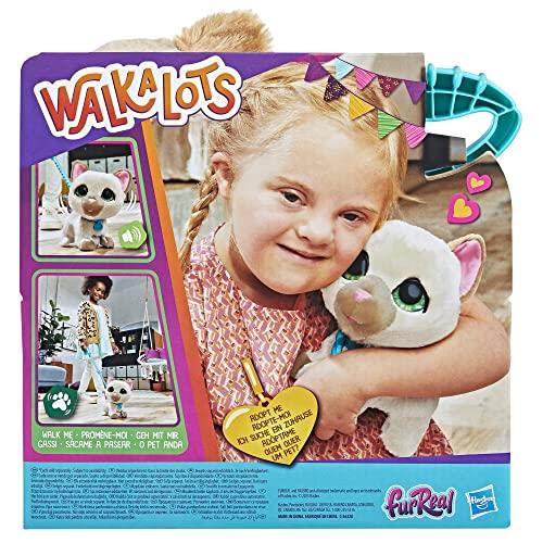 Hasbro FurReal Идущий котенок (Светло-коричневый), интерактивный питомец, реагирующий на голос и звук, для детей от 4 лет, F8132, Оригинал