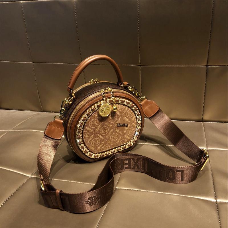 2025 Новая женская маленькая круглая сумка кроссбоди мини-сумочка