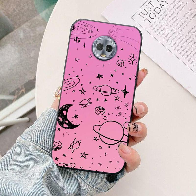 For Motorola Moto G7 Power Phone Case astronaut Silicone Back Cover For Moto G6 Plus Funda Coque For Moto G7 Power Shell