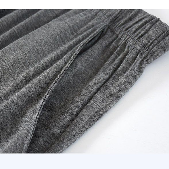 Мужские модальные слиперы тонкие домашние брюки свободные весна-осень лето кондиционер повседневные домашние брюки