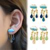 Серьги «Облака» Винтажные серьги Модные серьги Женские серьги