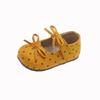 Girls Flat Shoes With Polka Dots Bow Detail Soft Sole Slip-On Toddlers Kids