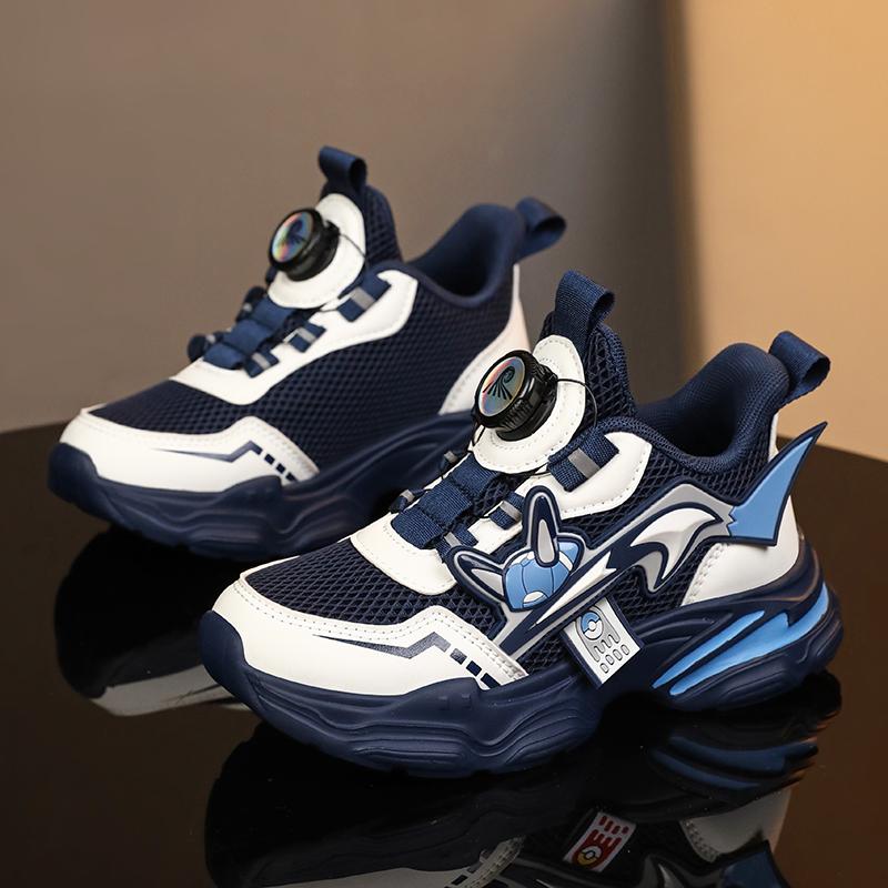 Детская мода Four Seasons Дышащая повседневная обувь для детей Бег Спорт Студенты Девочки Трендовые удобные кроссовки для спортзала