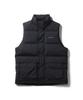 Snow Peak Everyday Down Vest and Size L JK-25AU007, Men's Women's, Black,