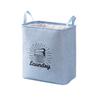 1PC Thick Cotton Linen Storage Bag Clothes Storage Basket Dirty Clothes Hamper