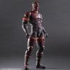 PLAY ARTS Kai METAL GEAR SOLID V THE PHANTOM PAIN Burning Man ПВХ окрашенная подвижная фигурка