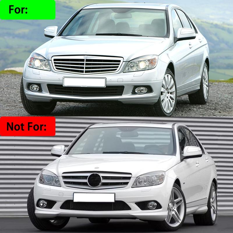 Fog Lamp Assembly For Mercedes-Benz W211 W204 W164 2002-2009 Front Bumper Anti Fog Light A1698201556 A1698201656