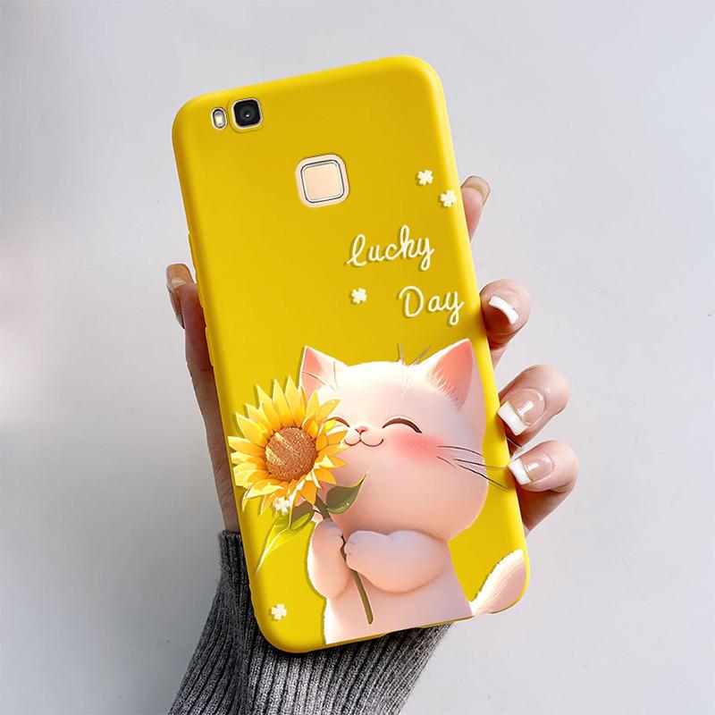 For Huawei P9 Lite 2016 Case VNS-L31 VNS-L21 VNS-L22 Cover Shockproof Bumper Cute Astronaut Funda on Huawei P9Lite G9 Lite Coque