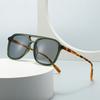 Экспорт Новые Современные Ретро Квадратные Солнцезащитные Очки с Двойной Переносицей Инс Стиль Уличный Стиль Солнцезащитные Очки 22006