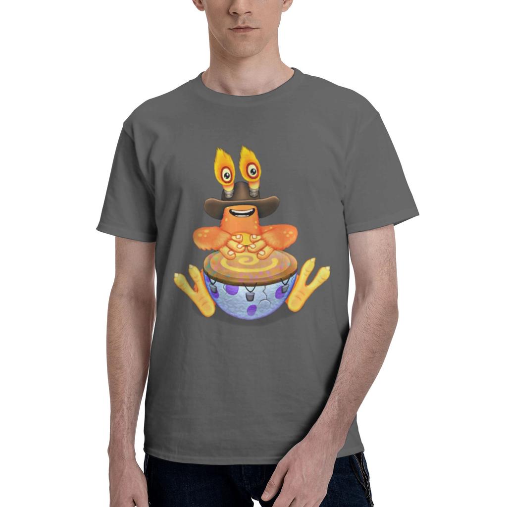 1 Piece Character Funny 100 Cotton Tshirt Singings Monsterss Tops Tees For Unisex