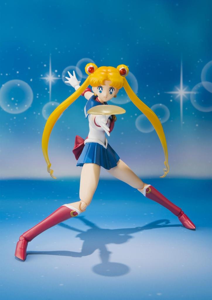 TAMASHII NATIONS Sailor Moon Sailor Moon Approximately 140mm Painted Movable Figure S.H.Figuarts ABS&PVC