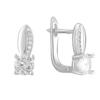 Silver Earrings with Cubic Zirkonia (2086963)
