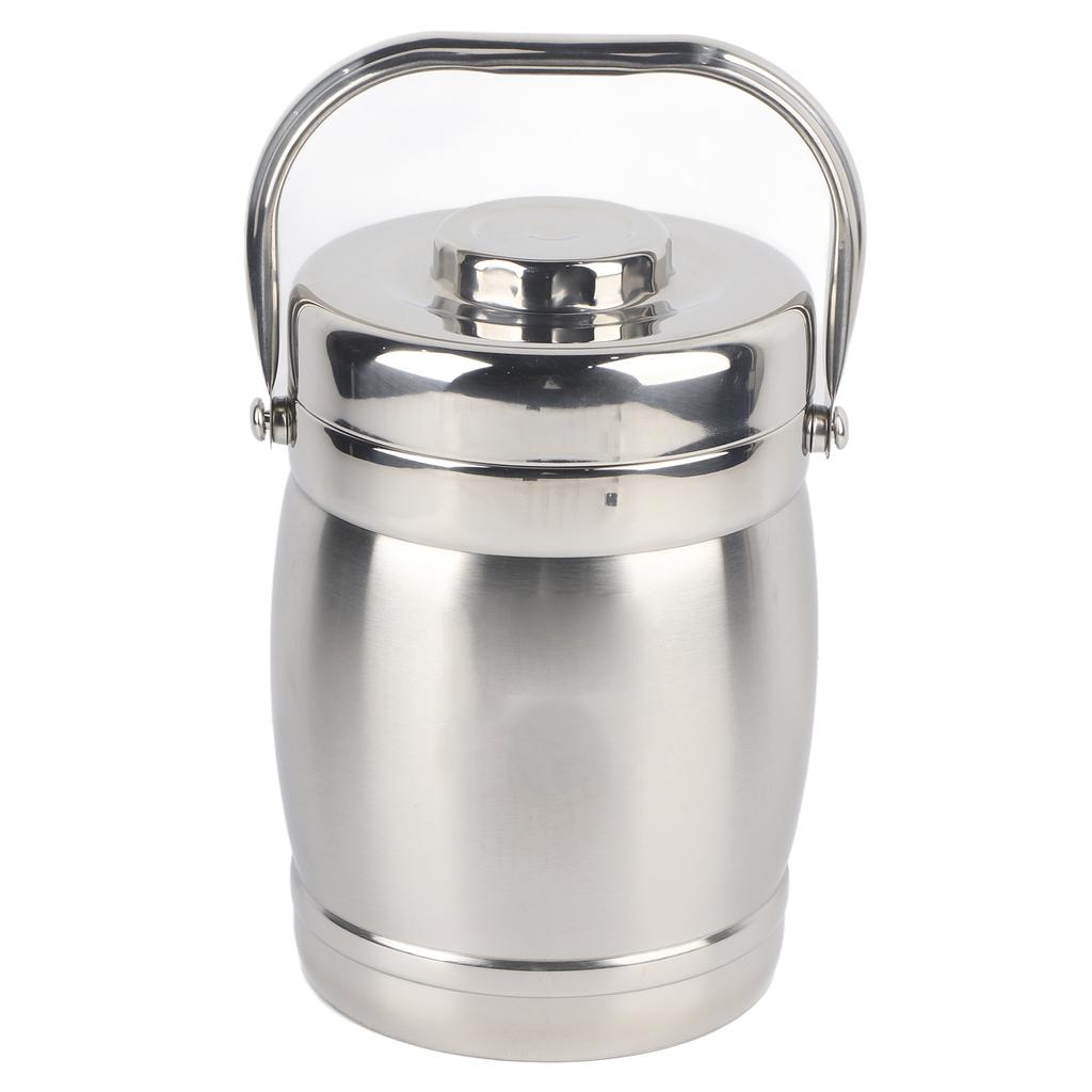 Изолированный ланч-бокс с двойным вакуумным слоем из нержавеющей стали, изоляция, студенческий/взрослый бенто-бокс(2,0 л )