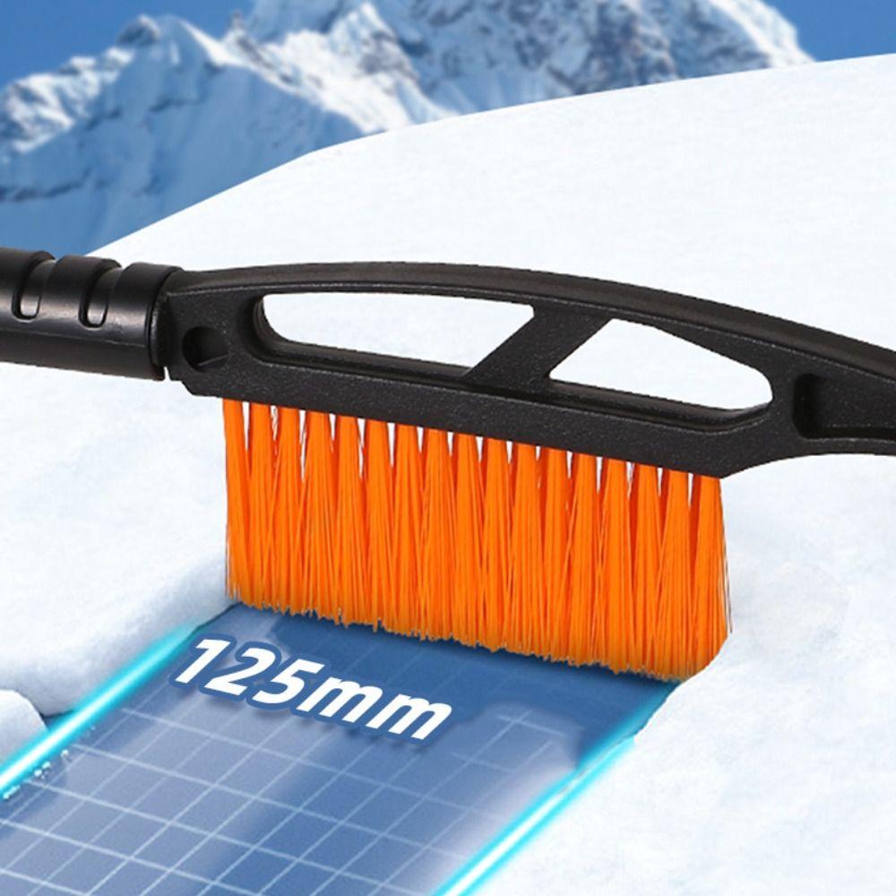 High Efficiency Car Ice Scrape 2 in 1 Car Windows Snow Cleaner Portable Car Snow Brush