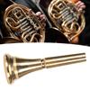 Золотой мундштук для валторны, стандартный, устойчивый к ржавчине, латунный мундштук для валторны для концертов и сцен