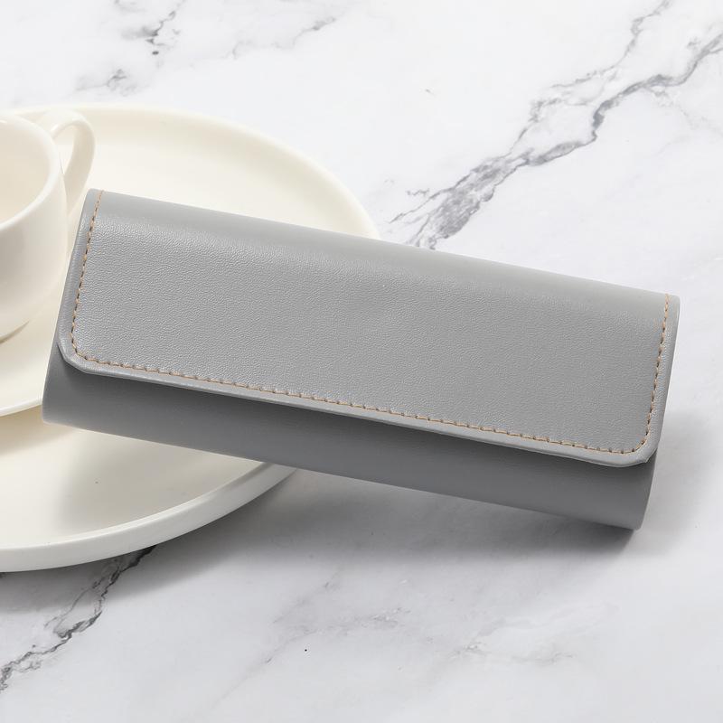 Сумка для солнцезащитных очков из ПВХ-кожи — модная, мягкая, портативная и устойчивая к сжатию