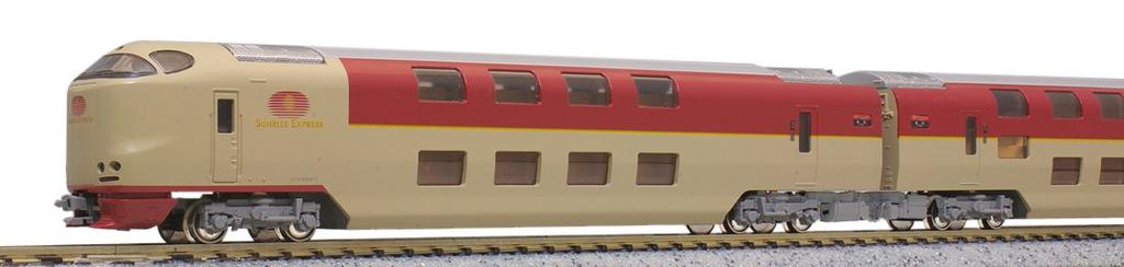 KATO N Gauge 285 Series 0 Sunrise Exp Set Model Train 7-Car 10-1332