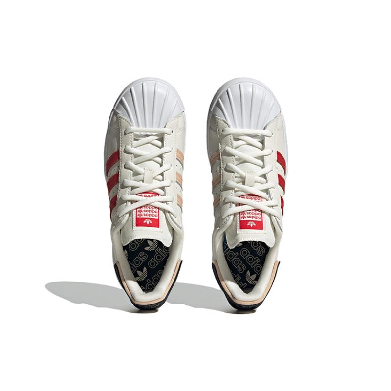 Adidas Женские кроссовки Superstar Ayoon 'Off White Scarlet' HP9576