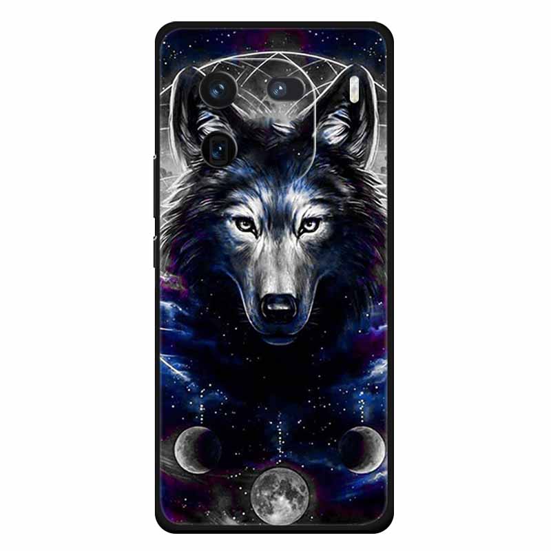 For Vivo Iqoo 12 Case Soft Silicone Cat Owl Fashion Back Covers for Vivo iQOO 12 Pro Cases Marble Shockproof Phone Shells Iqoo12