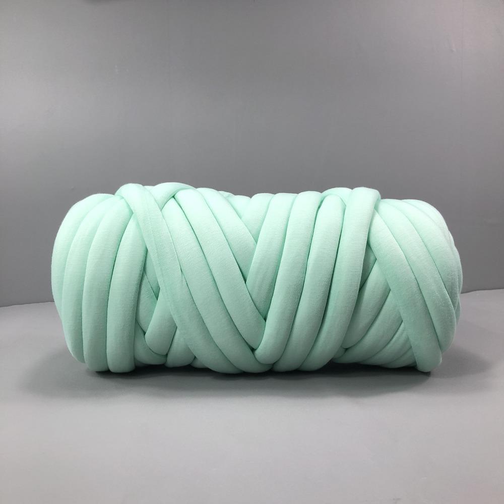 2.5cm Chunky Yarn Super Velvet Bulky Yarn Easy Projects Tube Yarn  Pet Beds