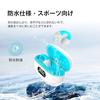 earphones bluetooth wireless earphones [2024 New Trends Bone conduction innovation ear cuff earphone] 80 hours standby available Bluetooth5.3 ear clip