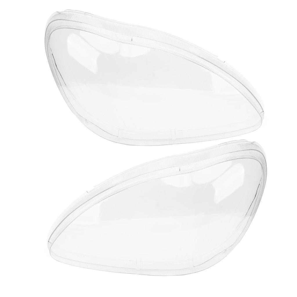 1 пара прозрачных крышек для фар, левая и правая передняя крышка для фары, сменная для Benz