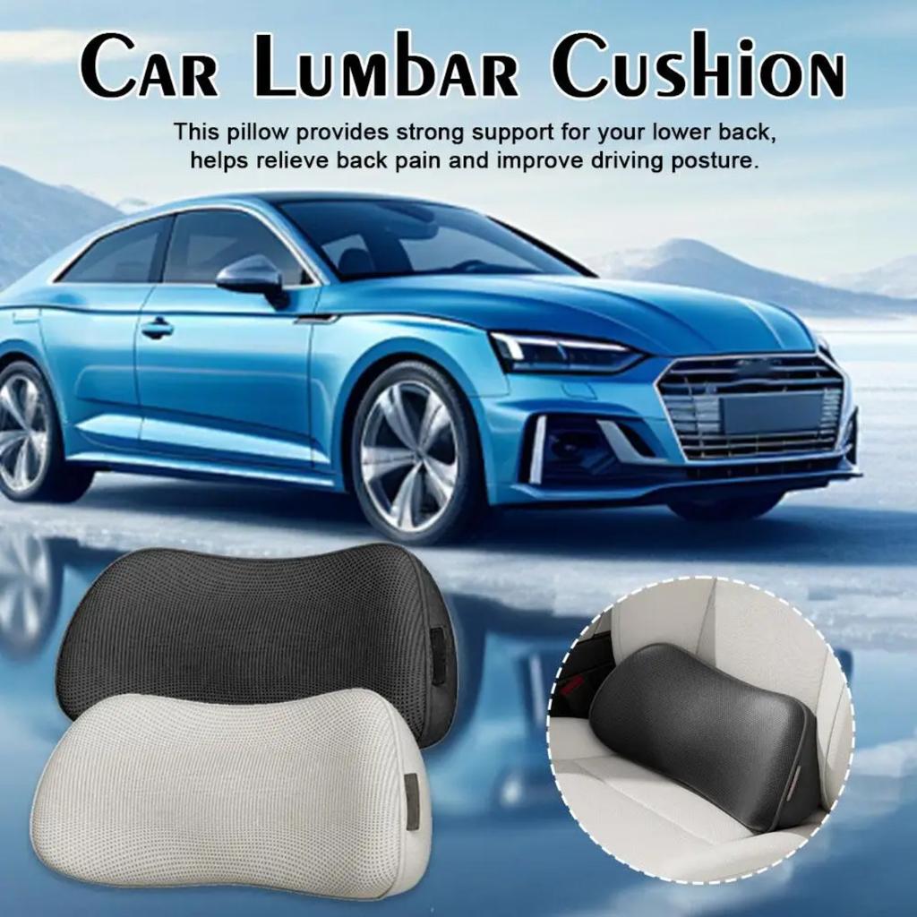 Car Seat Pillow Waist Protection Cushion Breathable For Lumbar Support Office Car Pad Accessories