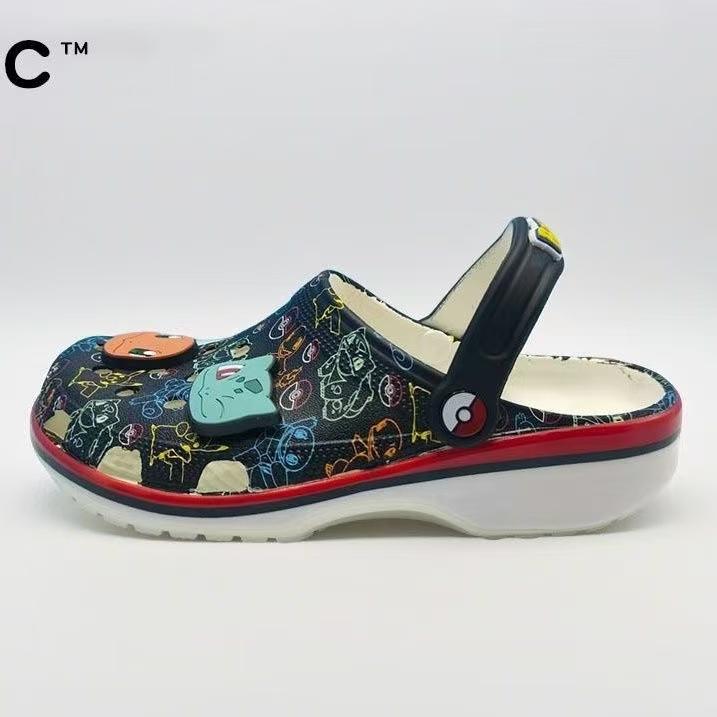 Crocs Детская обувь Classic Pokemon Унисекс Сандалии и Шлепанцы