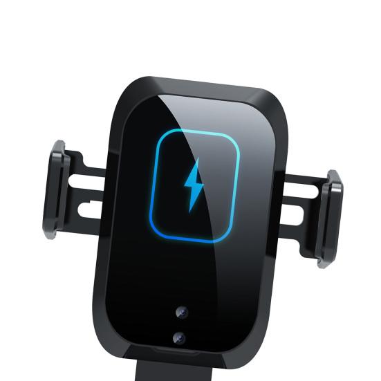 X11 Автомобильное беспроводное зарядное устройство Автоматическая быстрая зарядка Портативное 15 Вт Qi Автоматический умный сенсор Беспроводное зарядное устройство Держатель для телефона для автомобиля