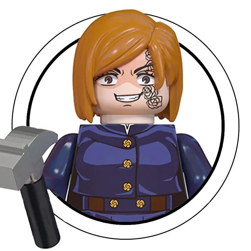 WM6202 WM6201 WM6200 WM6140 WM6139 Магическая битва Строительные блоки Мини-фигурка Итадори Юдзи Годзё Сатору Рёмен Подарки Игрушки