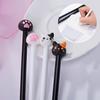 0.5mm Black Ink Cute Cat Head Paw Gel Ink Pen Stationery Office School Supplies