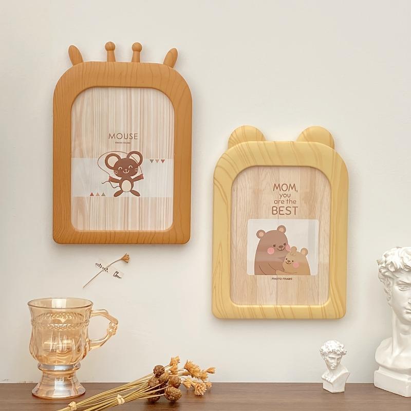 7-inch photo frame, wall-mounted & desktop display, simple home and office decorative ornament