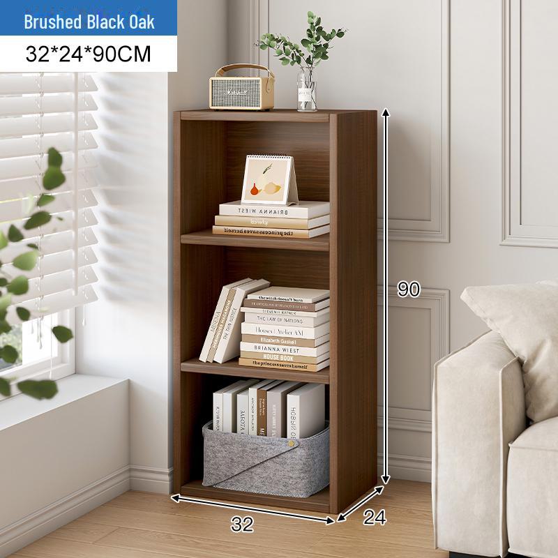 Компактная угловая книжная полка: Небольшой узкий стеллаж для хранения вещей дома или в офисе