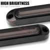 Upgrade LED Brake Tail DRL Lights 12V 24V Truck Trailer Waterproof 3 In 1 Red Yellow Integrated Flowing Water Turn Signal Lamps