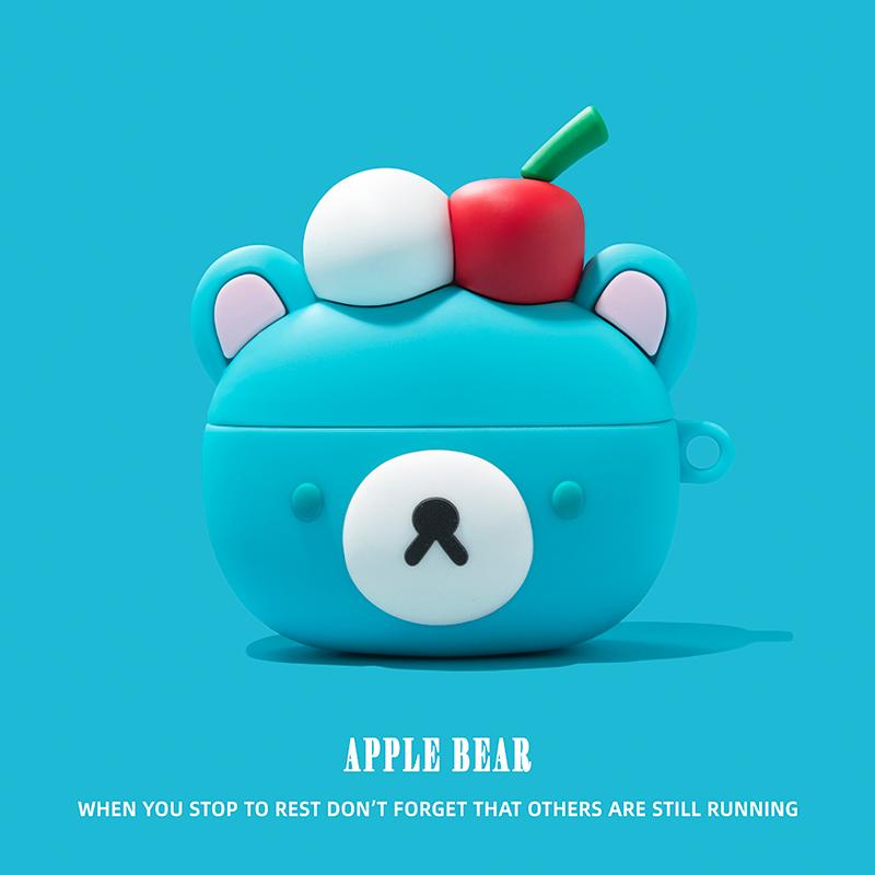 3D Пельмень Чехол для AirPods 4 Силиконовый Мягкий Чехол для Apple AirPods Pro 2 Зарядный Бокс Мультяшный Чехол для AirPods 3