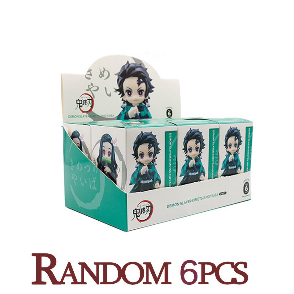 Горячий MINISO Оригинальный Bushiroad Palverse D emon Slayer: Клинок, рассекающий демонов Аниме Фигурка Сюрприз-бокс Том 1 Украшение Игрушка Подарок