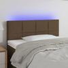 VidaXL LED Headboard Bedroom Furniture Single Bed Accessory Headboard Interior Dark Brown 3121605