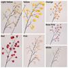 Long Branches Artificial Lantern Fruits Plastic Realistic Lantern Flower Branch Handmade Fake Flower Bouquets Photo Props