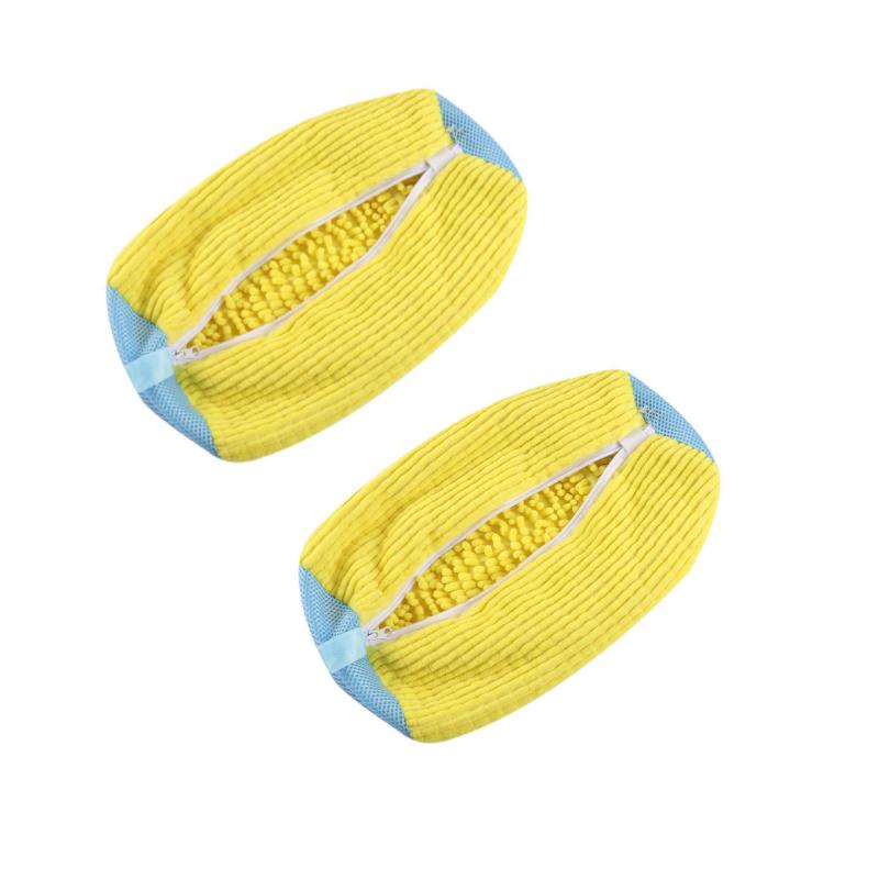 Мешки для стирки Обувной мешок для стиральной машины-на молнии Мешок для стирки с богатым пухом внутри, Идеально подходит для кроссовок и повседневной обуви