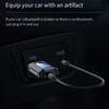Приемник Bluetooth 5.0, передатчик, беспроводной аудиосигнал с адаптером ЖК-экрана, 3,5 мм, AUX, автомобильный Bluetooth, громкая связь