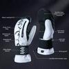 Ski Gloves with Built-in Wrist Guards EVA Shock Absorber Winter Gloves Waterproof Warm Snowboard Gloves for Skiing Cycling