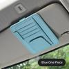 Car Sun Visor Mutil-Pocket Storage Organizer Auto Interior Accessories Car Documents Pouch Credit Card Sun Glasses Pens Holder