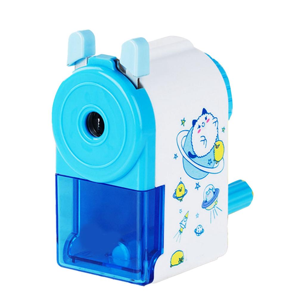 Rotating Pencil ener Cute Portable Efficient Hand Crank Manual Pencil ener for Students