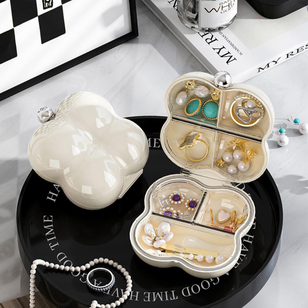 Mini Pill Boxes Portable Small Storage Container Marshmallow Shape Jewelry Storage Box Travel