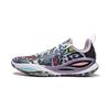 Li Ning DLO2 Амортизация Скользкая подошва Упругий захват Низкие баскетбольные кроссовки Унисекс Черный Белый Серый ABPW013-7