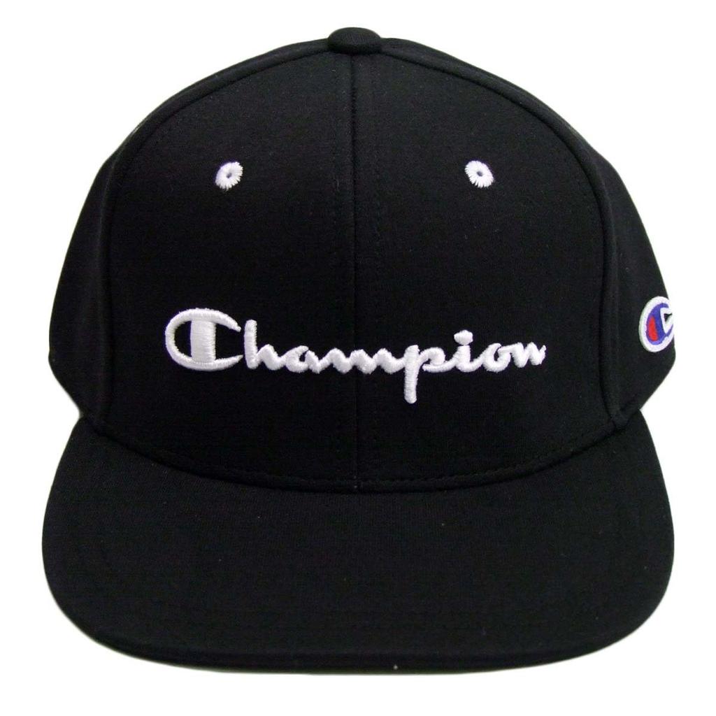 Champion Straight Size cm Men's Cap, Black, 57.0-59.0 (21.8-22.8 inches)
