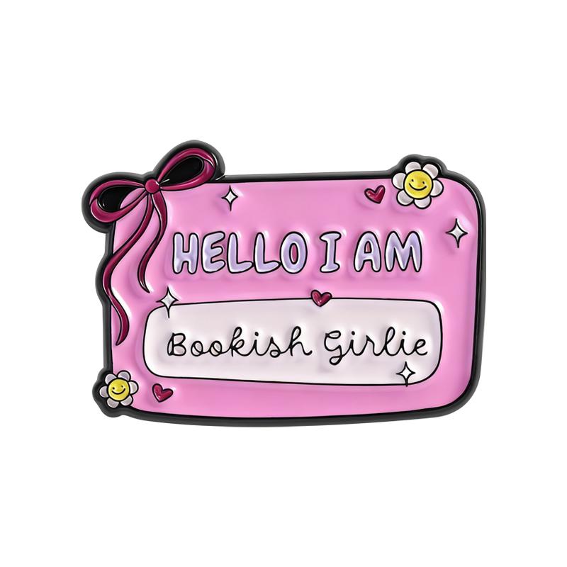 Книжные девчачьи эмалевые значки Эта книга разрушила мою жизнь 5 звезд Броши Значки на лацкан Одежда Смешные украшения Подарок для детей Друзей