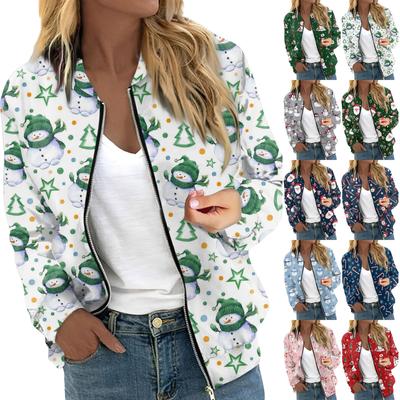 Женская куртка с длинным рукавом, легкая, на молнии, укороченная, с цветочным принтом, верхняя одежда, повседневная, стеганая куртка с карманами